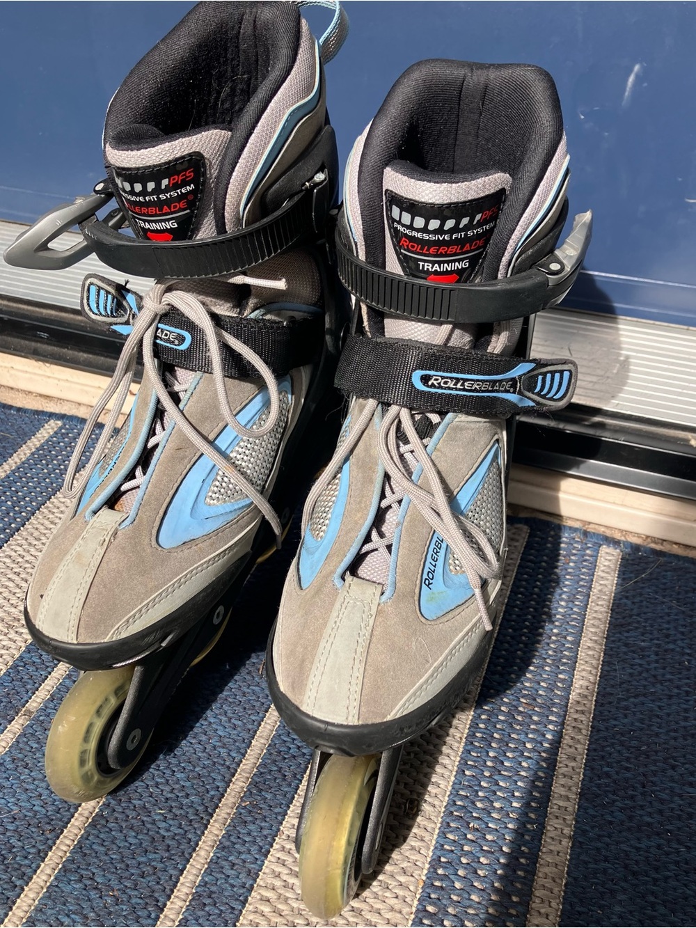 Rollerblade Geoblade 1.5 W Inline Skates Blue Grey Women’s 8 EU 39 ABEC 5